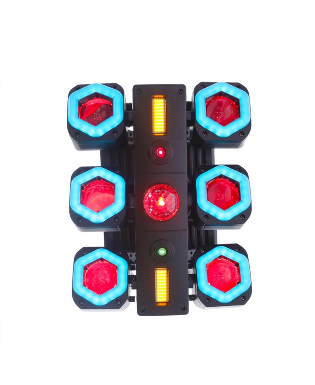 Power Lighting VIPER 6 RING LED Effekte