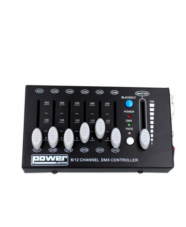 Power Lighting DMX MINISHO W 12C Fader Desks