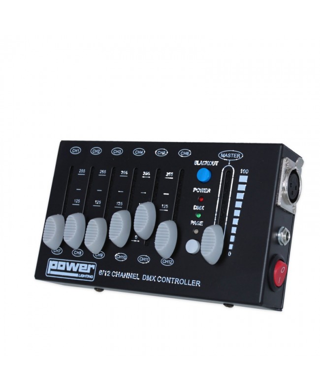 Power Lighting DMX MINISHO W 12C Fader Desks