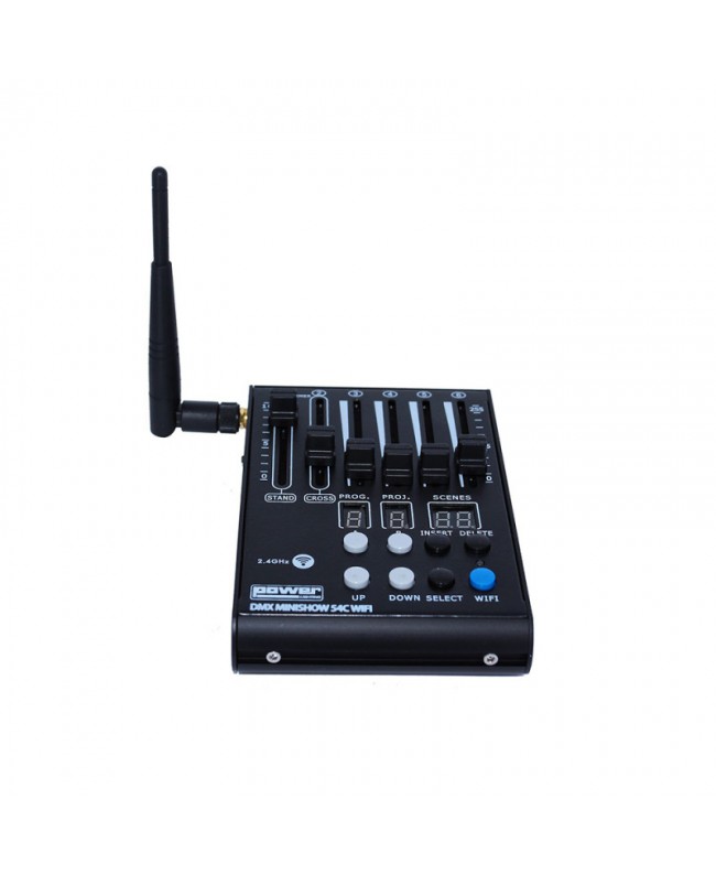Power Lighting DMX MINISHOW 54C WIFI Fader Desks