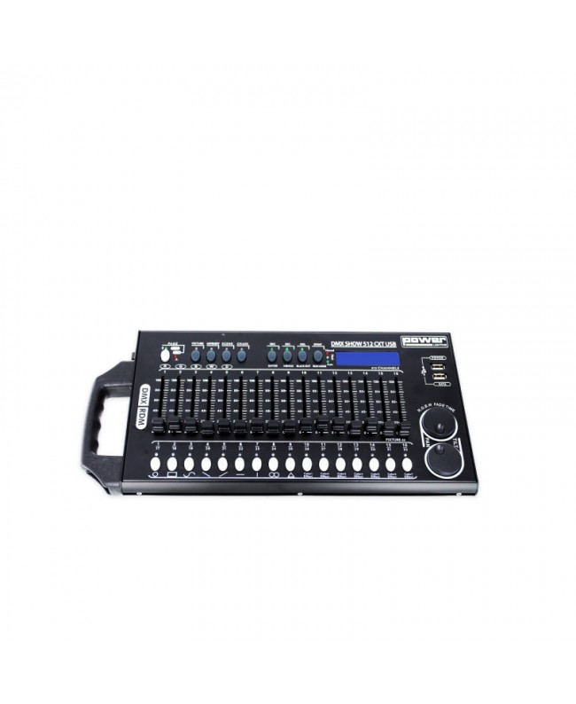 Power Lighting DMX SHO W 512 CXT USB Fader Desks