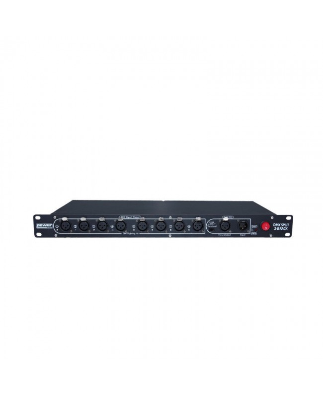 Power Lighting DMX SPLIT 2-8 RACK Strumenti per DMX