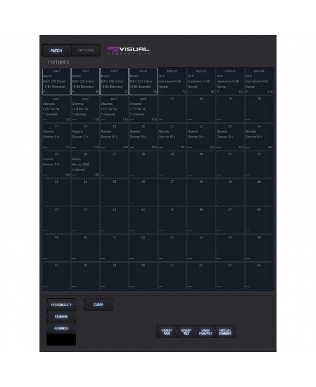 Visual Productions Cuety LPU-1 Controller Software