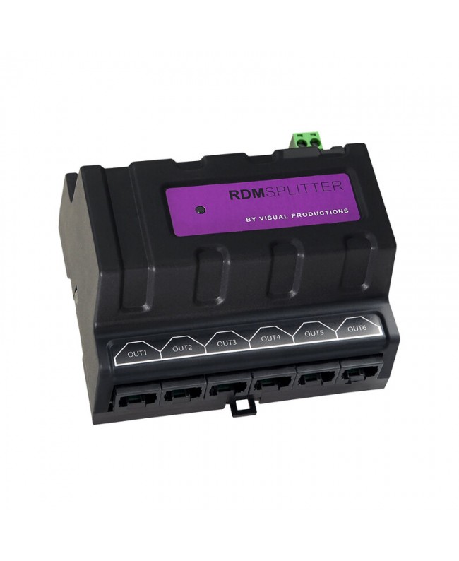 Visual Productions RdmSplitter (RJ-45) Strumenti per DMX