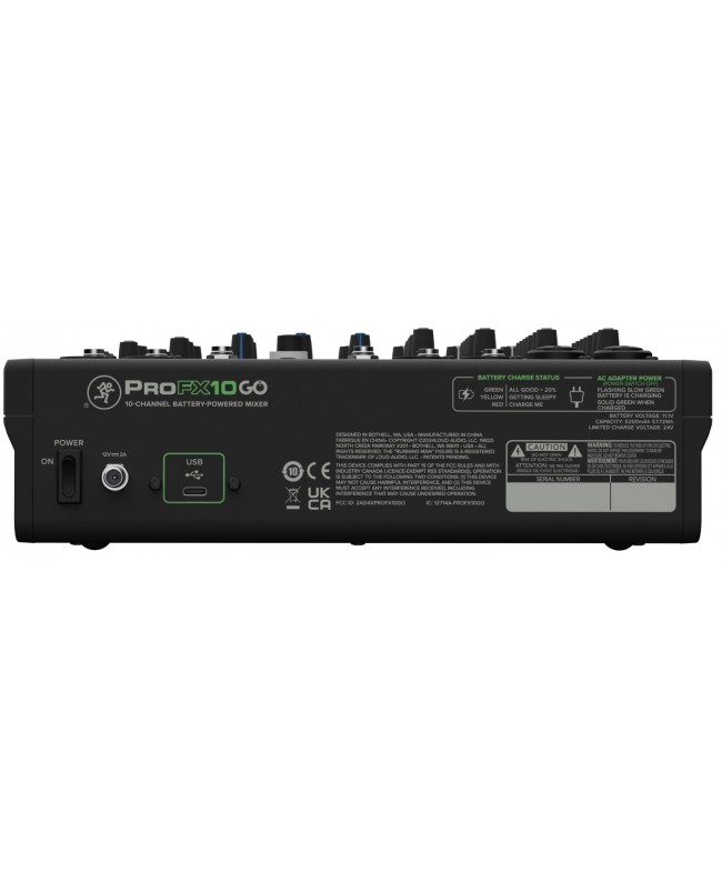 MACKIE PROFX10GO Mixer analogici