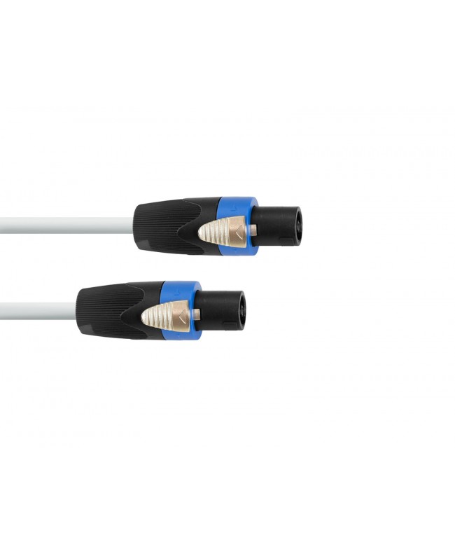 Omnitronic Speaker Cable SPEAKER 2x1.5 3m white speakON & EP5