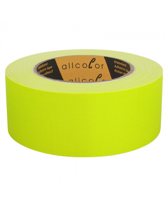 Allcolor Neon Cloth Tape 649 50 neon yellow Nastri Adesivi Duct