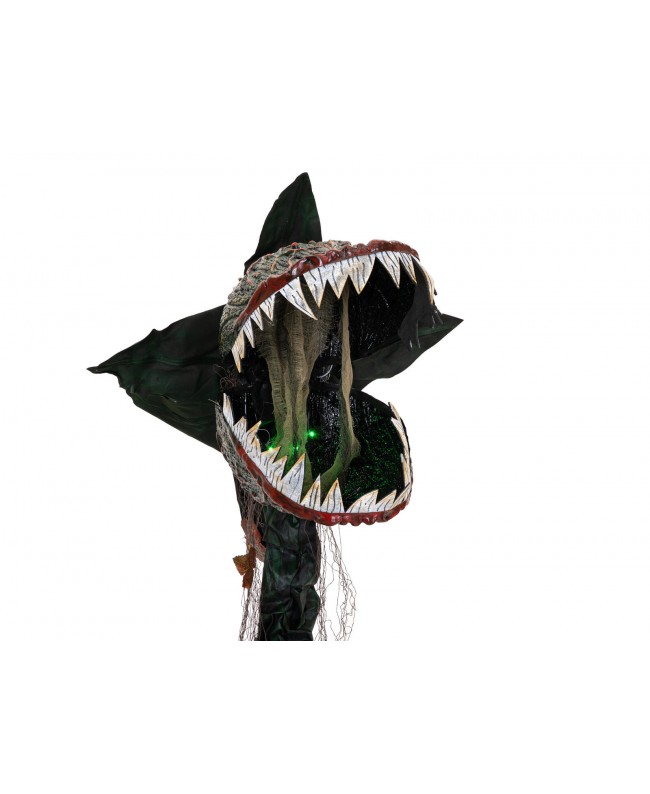 Europalms Halloween Figur Horrorblume, animiert, 65 - 200cm