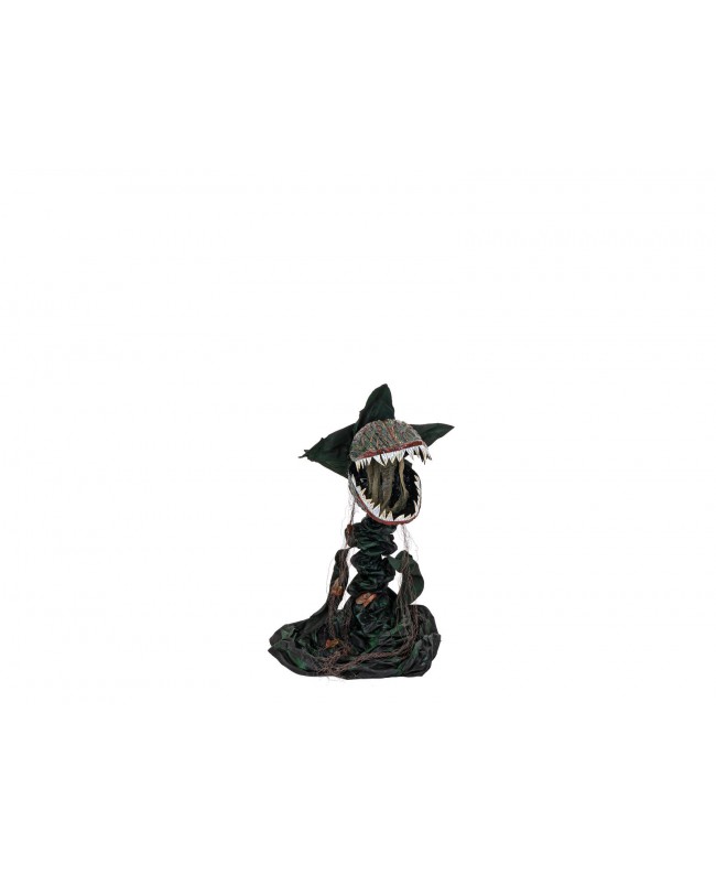 Europalms Halloween Figur Horrorblume, animiert, 65 - 200cm