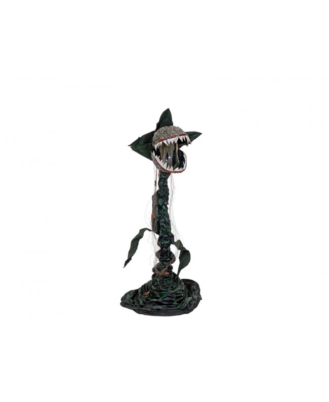 Europalms Halloween Figur Horrorblume, animiert, 65 - 200cm