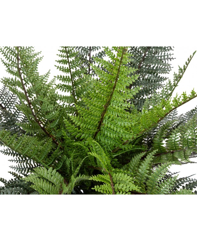 Firesilx Boston Farn, Kunstpflanze, B1 schwer entflammbar, 50cm