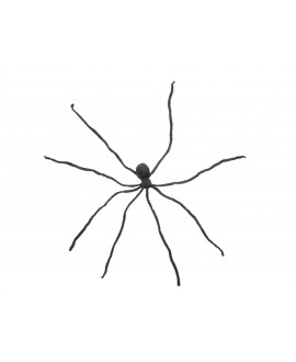 Europalms Halloween Riesenspinne, schwarz, 230cm