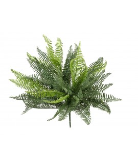 Firesilx Ruffle Fern, artificial plant, Class B, s2, d0 low flammability, 38cm