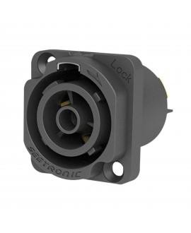 SEETRONIC Connettore per telaio uscita Power Pro True - femmina - misura D Connettori a panello Power Twist TRUE