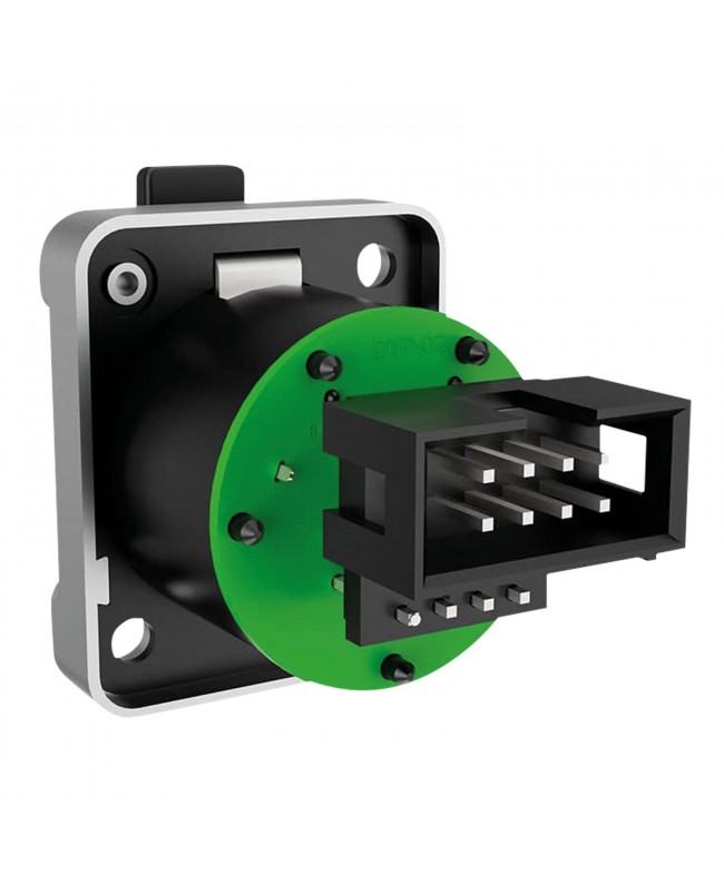 SEETRONIC RJ45 Chassis Locking receptacle - IP65 Ethernet Chassis Connectors