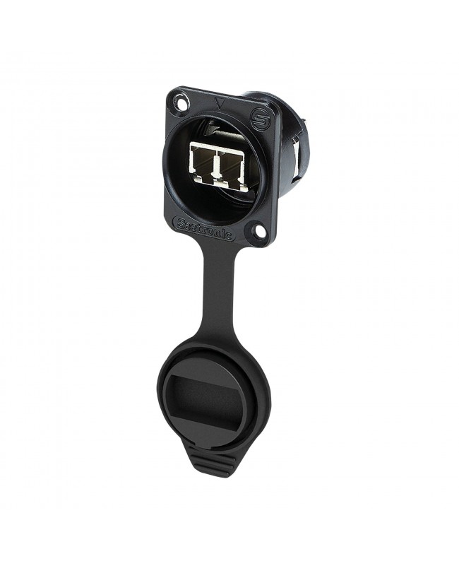 SEETRONIC LC Duplex Chassis Connector IP65 Optische Einbausteckverbinder