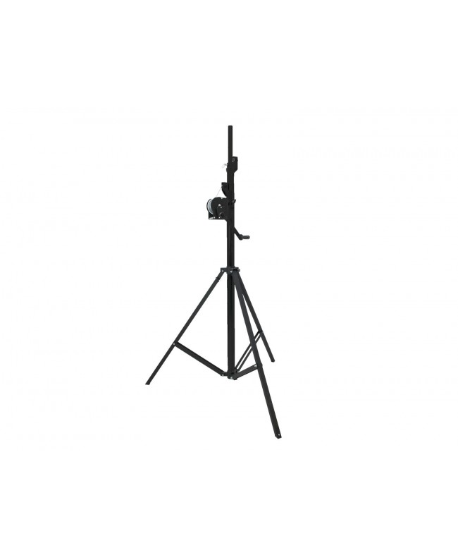 Eurolite Set STT-400/85 Winch Stand TÜV/GS black + STV-3529 Adapter long Supporti per luci