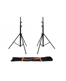 Eurolite Set 2x LS-1 EU Steel + Carrying Bag Supporti per casse
