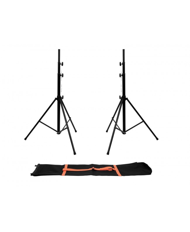 Eurolite Set 2x LS-1 EU Steel + Carrying Bag Supporti per casse