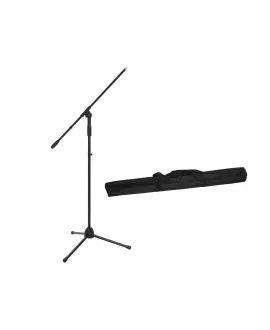 Omnitronic Set Microphone Tripod MS-2A with Boom bk + Bag Floor Stands