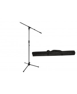 Omnitronic Set Microphone Tripod MS-2 with Boom bk + Bag Floor Stands