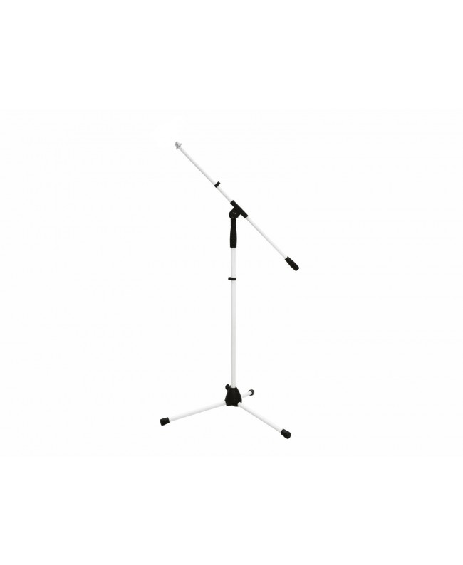 Omnitronic Set Microphone Tripod MS-1W with Boom white + Bag Supporti da pavimento