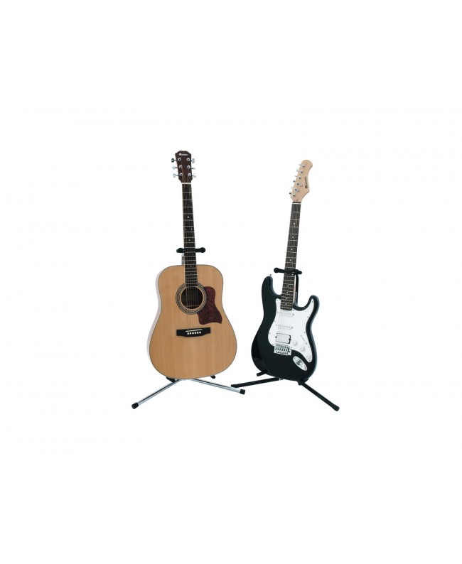 Dimavery Guitar Stand black, ECO