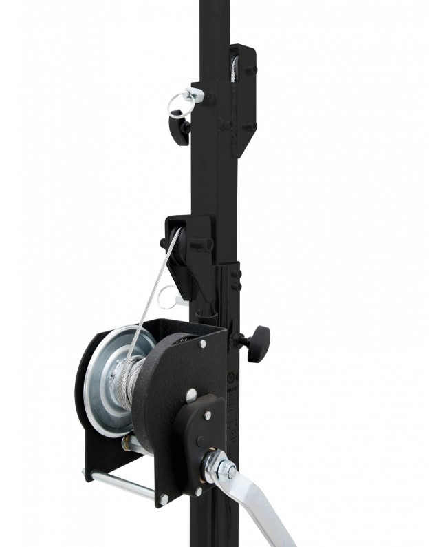 Eurolite STT-400/85 Kurbelstativ TÜV/GS schwarz Lifter Stands