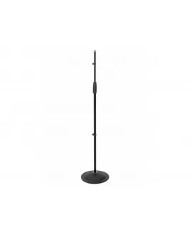Omnitronic Microphone Stand 85-157cm bk Floor Stands