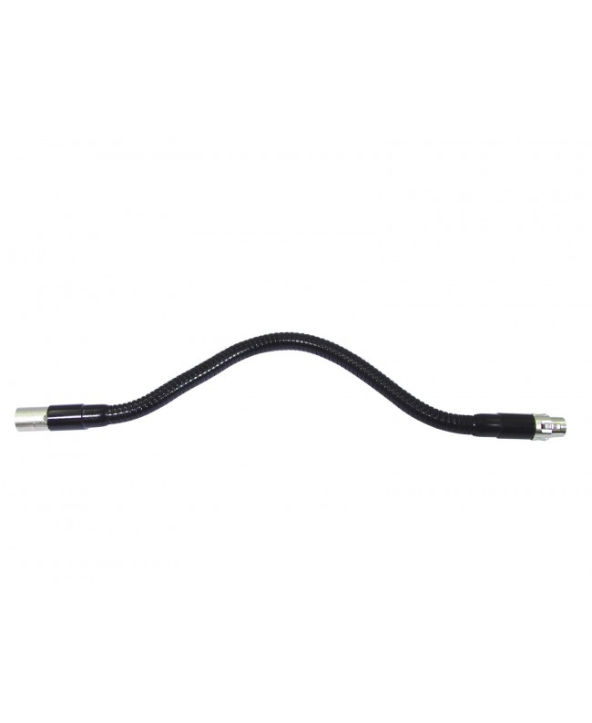 Omnitronic Schwanenhals schwarz XLR/XLR, 47cm Gooseneck