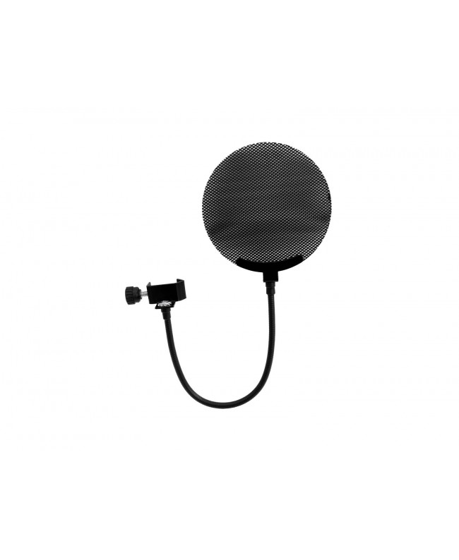 Omnitronic Microphone-Pop Filter metal, black