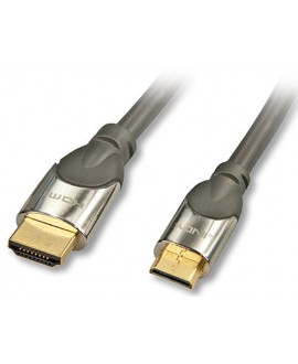 LINDY CROMO High-Speed-HDMI-Kabel mit Ethernet, Typ A/C HDMI Monitor Kabel