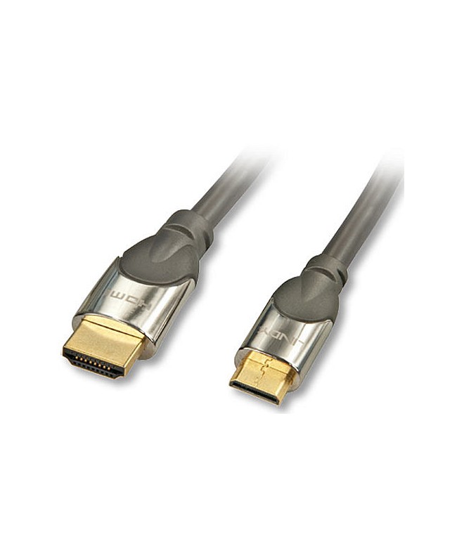 LINDY CROMO High Speed HDMI to Mini HDMI Cable with Ethernet HDMI Monitor Cables