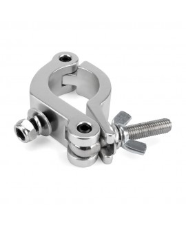 RIGGATEC Half Coupler Clamp | silver | side entry | WLL 300kg