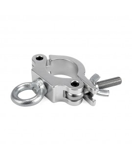 RIGGATEC Half Coupler Clamp | silver | Eyebolt | WLL 170kg