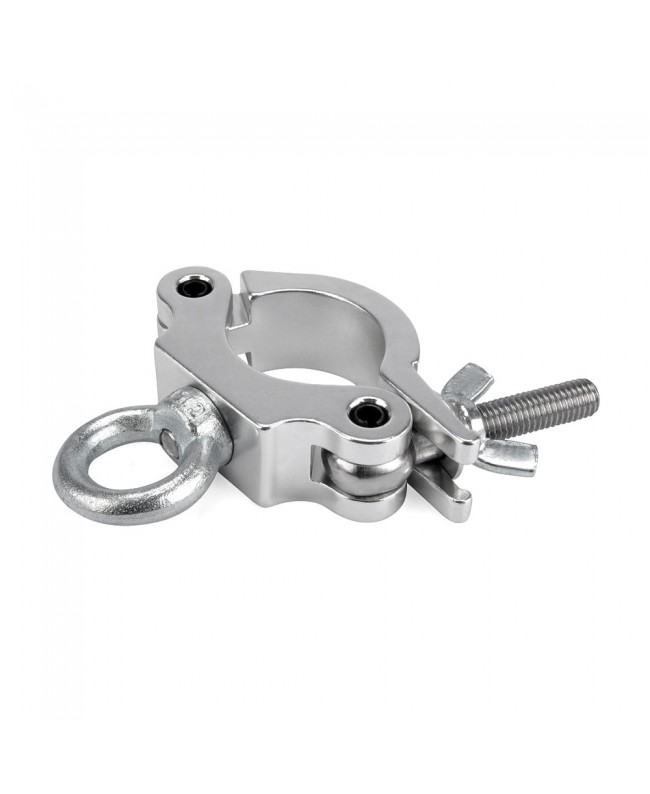 RIGGATEC Half Coupler Clamp | silver | Eyebolt | WLL 170kg