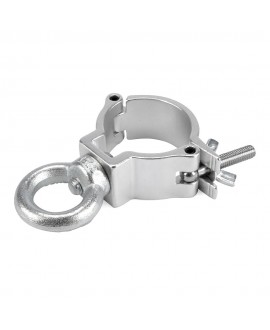 RIGGATEC Half Coupler Clamp | silver | Eyebolt | WLL 100kg