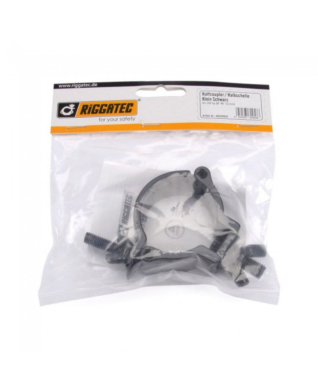 RIGGATEC Half Coupler Clamp | black | WLL 100kg