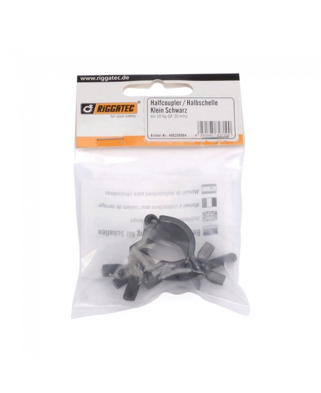 RIGGATEC Half Coupler Clamp | black | WLL 10kg