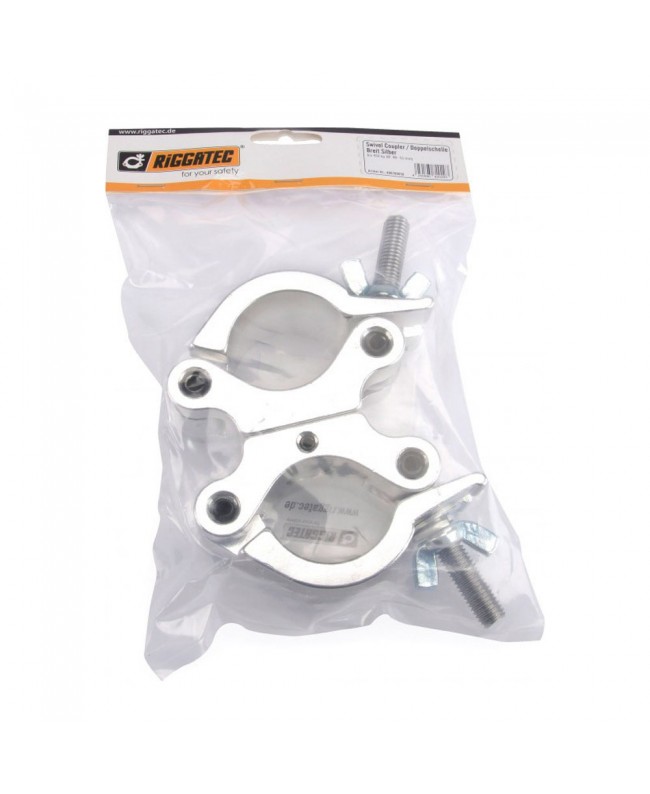 RIGGATEC Swivel coupler | silver | WLL 500kg