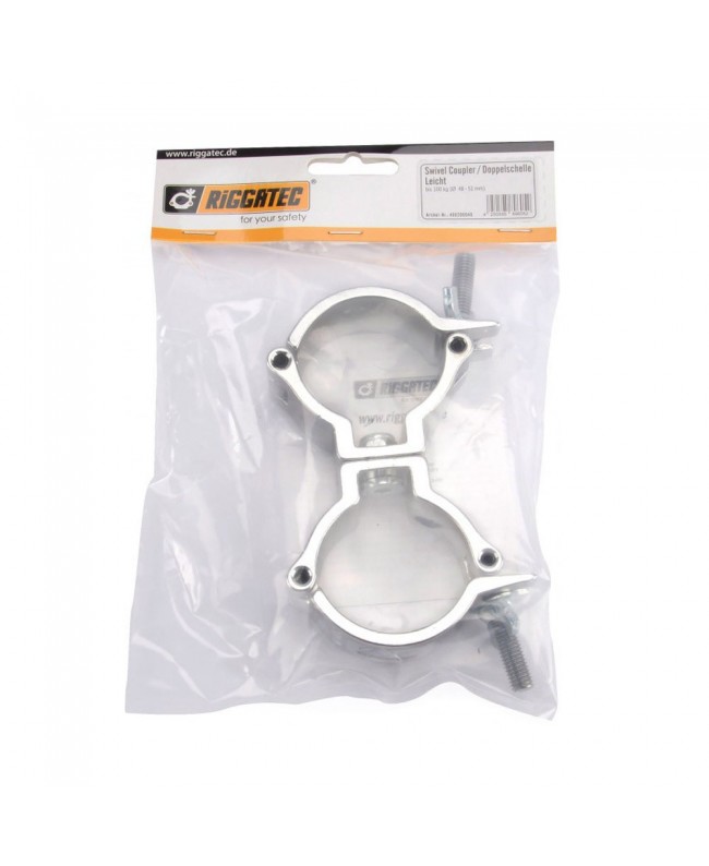 RIGGATEC Swivel coupler | silver | WLL 100kg