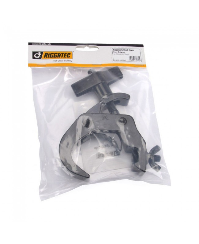RIGGATEC Selflock easy hook | black | WLL 250kg