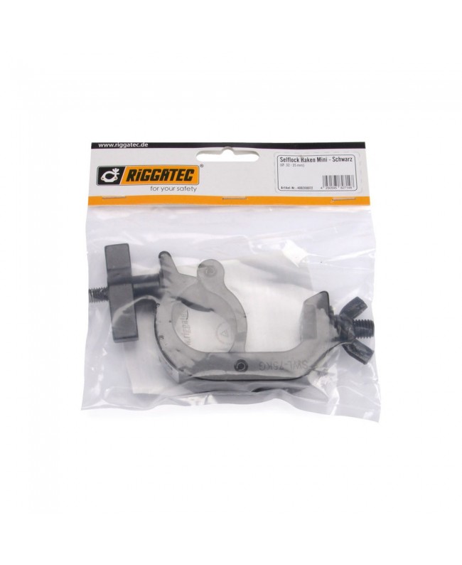 RIGGATEC Selflock clamp | black | WLL 75kg