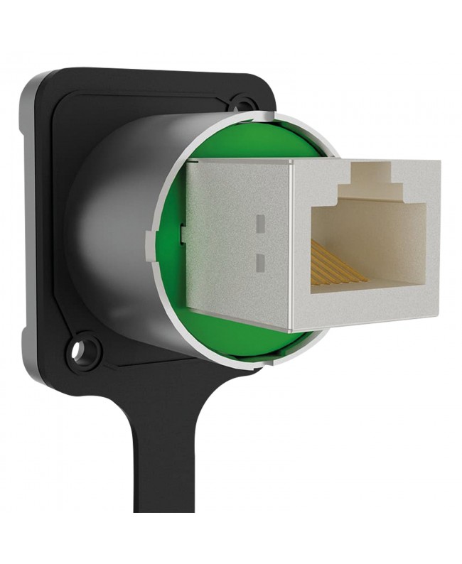 SEETRONIC RJ45 Chassis Connector Ethernet Einbausteckverbinder