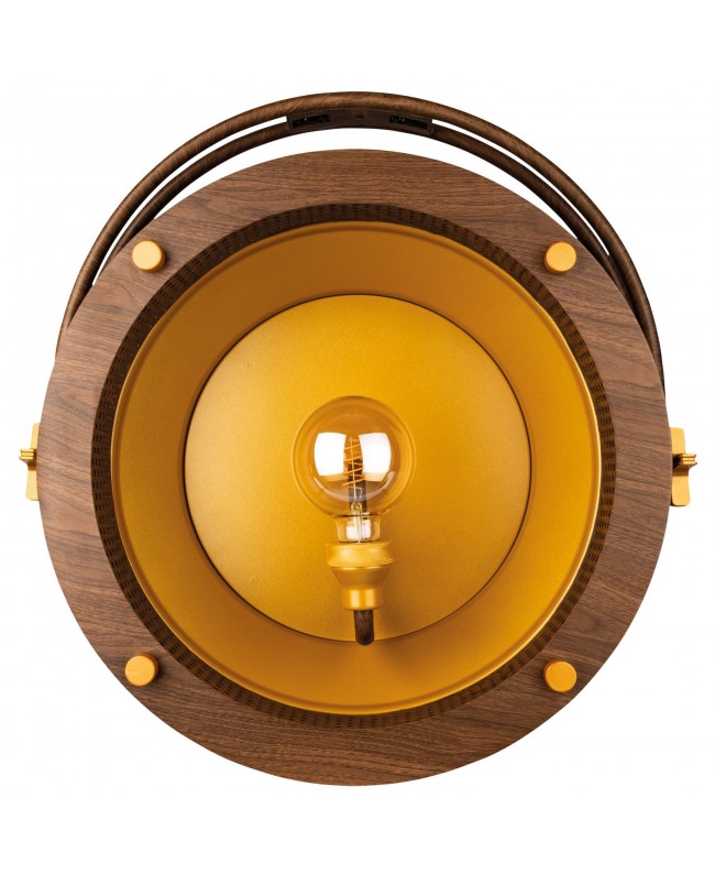 SHOWTEC Edison Vintage 1 Pale Gold / Wood Grain LED-Formen