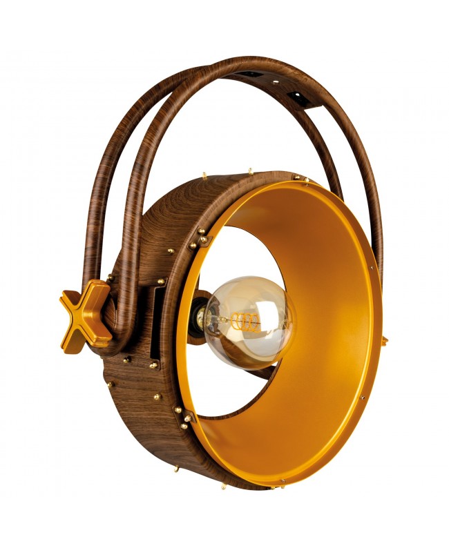 SHOWTEC Edison Vintage 2 Pale Gold / Wood Grain LED-Formen