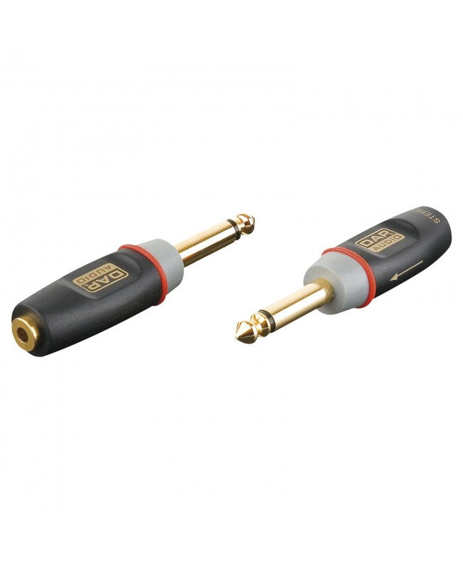 DAP XGA11 - Jack/M mono to mini-jack/F - incl. 2x 10 kilo-Ohm resistors Inclusi 2 resistori da 10 kilo-Ohm