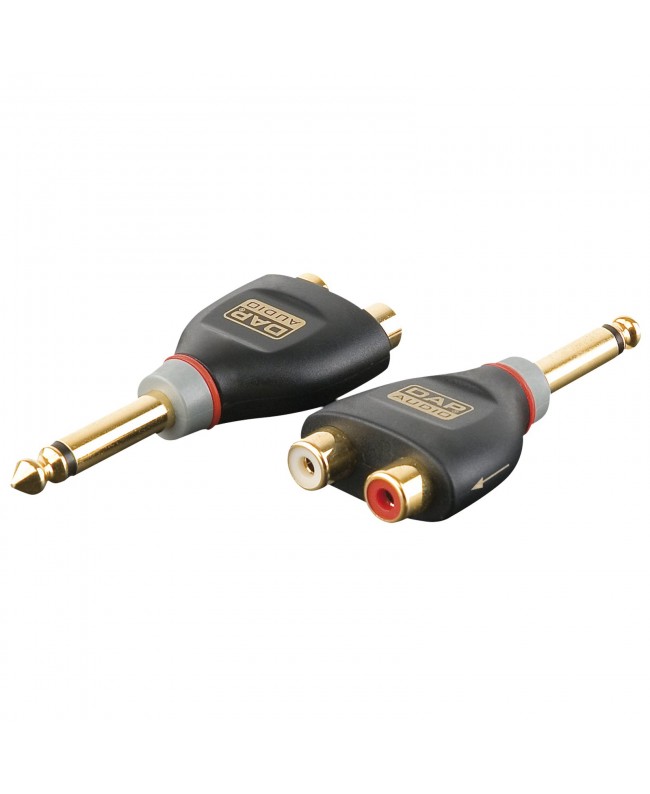 DAP XGA19 - Jack/M mono to 2x RCA/F