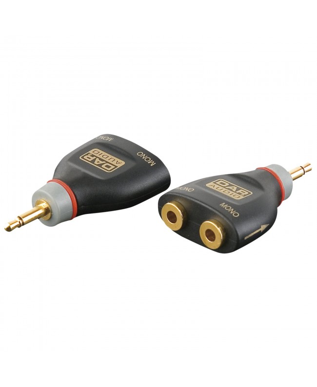 DAP XGA40 - mini-jack/M to 2 x mini-jack/F - incl. 2 x 10 kilo-Ohm resistors