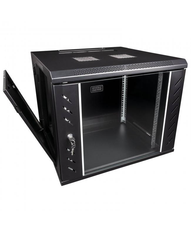 SHOWGEAR RCA-WMH-9 9 U Armadio di rete con porta in vetro
